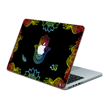 DJ Skins Laptop Skin HENNA RAINBOW